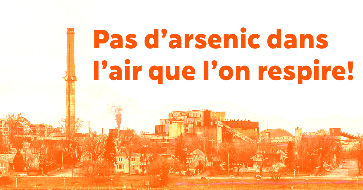 L’air qu’on respire ne devrait pas nous rendre malades - Appuyez Québec
